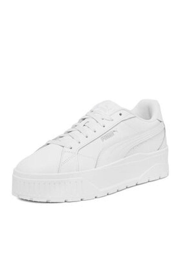 Puma Sneakersy KARMEN II L 39745602 Biały. Kolor: biały. Materiał: skóra