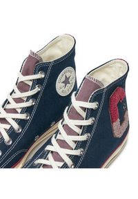 Converse Trampki Chuck 70 High A07980C Granatowy. Kolor: niebieski. Materiał: materiał #6