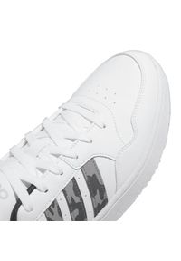 Adidas - Buty adidas Hoops 3.0 ID1115 białe. Okazja: na co dzień. Zapięcie: sznurówki. Kolor: biały. Materiał: syntetyk, skóra. Szerokość cholewki: normalna #3