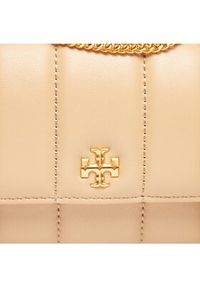 Tory Burch Torebka Kira Mini Flap Bag 142567 Beżowy. Kolor: beżowy. Materiał: skórzane #5