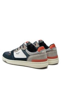 Pepe Jeans Sneakersy Kore Skate M PMS00027 Granatowy. Kolor: niebieski. Materiał: zamsz, skóra. Sport: skateboard #4