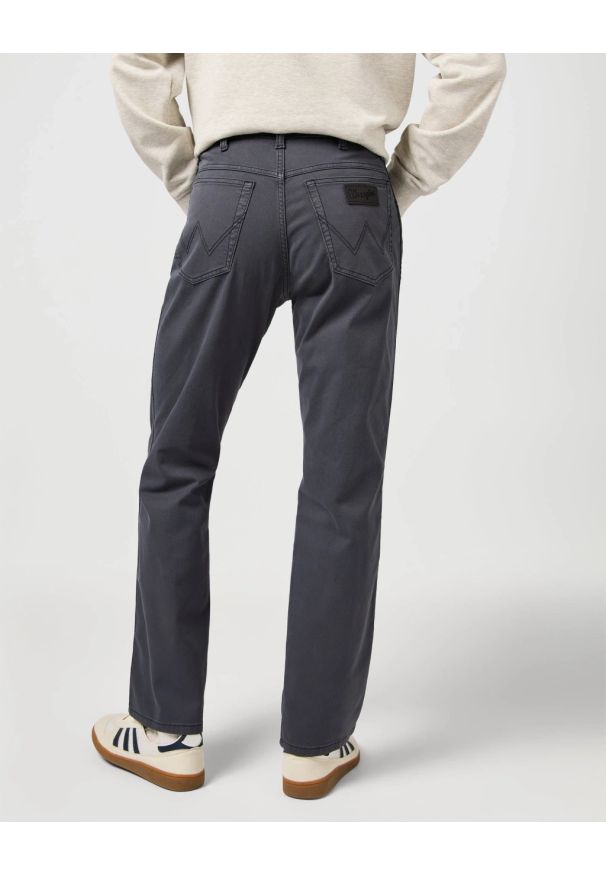 Wrangler - MESKIE SPODNIE WRANGLER TEXAS FADED BLACK 112362479