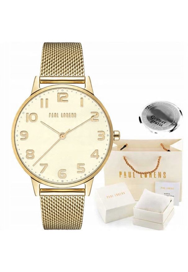 Zegarek damski Paul Lorens ELNINO-4D1 Z GRAWEREM