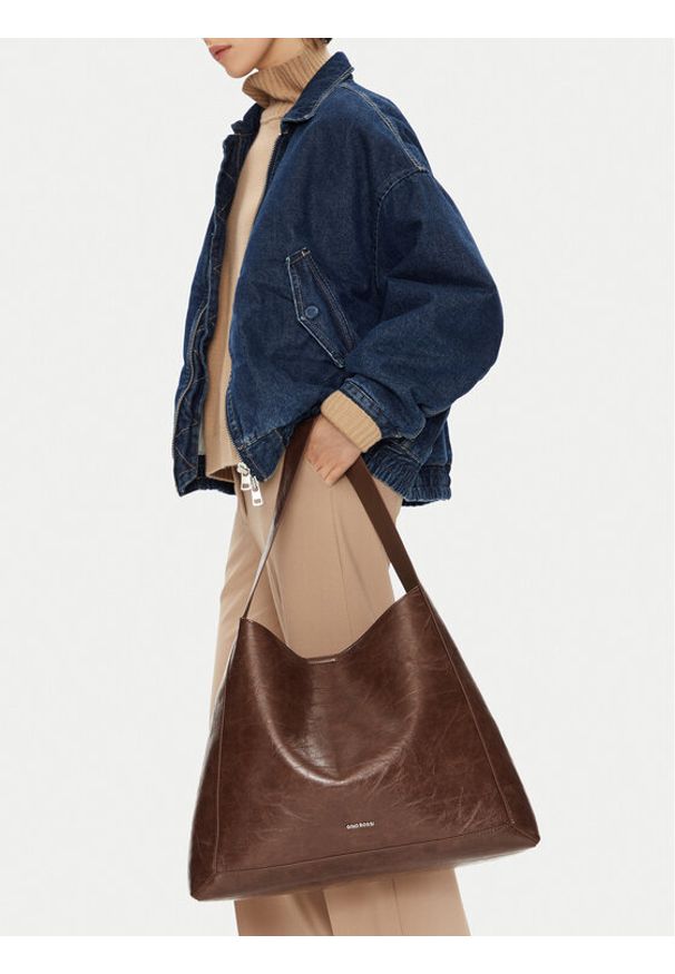 Gino Rossi Torebka C-ZOI-RX8788 Brązowy. Kolor: brązowy