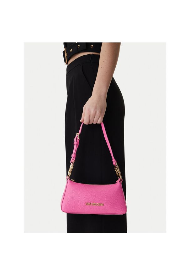 Love Moschino - Torebka LOVE MOSCHINO. Kolor: różowy