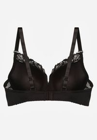Renee - Czarny Koronkowy Biustonosz w Klasycznym Stylu Coralee. Kolor: czarny. Materiał: koronka. Wzór: aplikacja, gładki #2