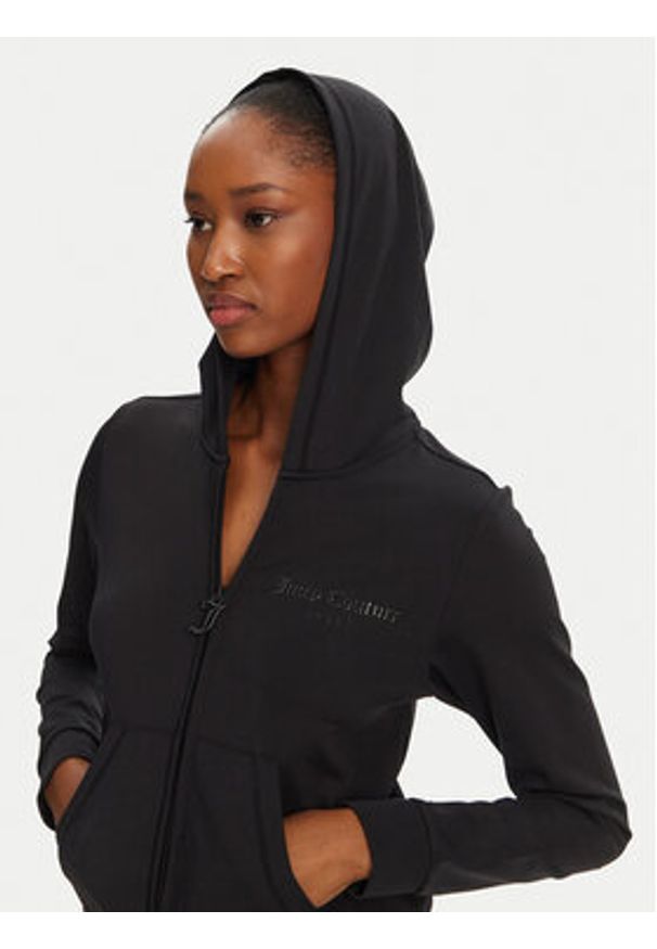 Juicy Couture Bluza Active JCSAS125401 Czarny Slim Fit. Kolor: czarny. Materiał: syntetyk