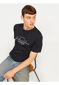 Jack & Jones - Jack&Jones T-Shirt Erris 12256799 Czarny Standard Fit. Kolor: czarny. Materiał: bawełna #5