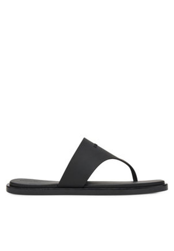 Calvin Klein Japonki Toepost Tpu Slide HW0HW02836 Czarny. Kolor: czarny. Materiał: syntetyk