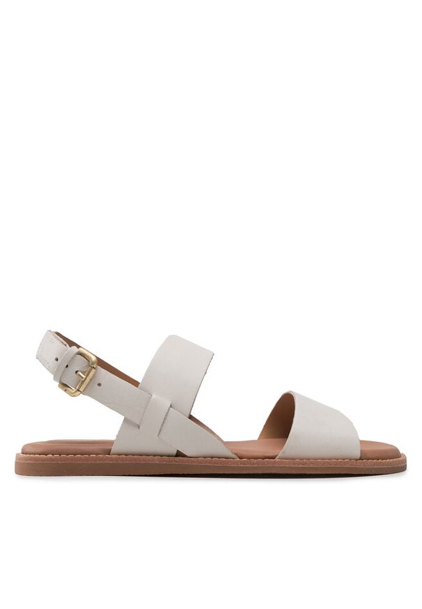 Sandały Clarks. Kolor: biały