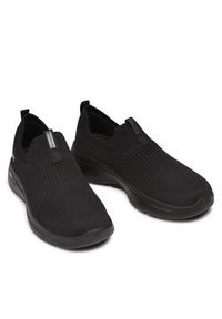 skechers - Skechers Sneakersy Go Walk Arch Fit Iconic 124409/BBK Czarny. Kolor: czarny. Materiał: materiał #5