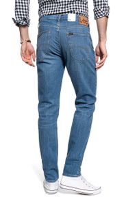 Lee - LEE AUSTIN MĘSKIE SPODNIE JEANSOWE DARK FREEPORT L733PXGQ 112140805 #9