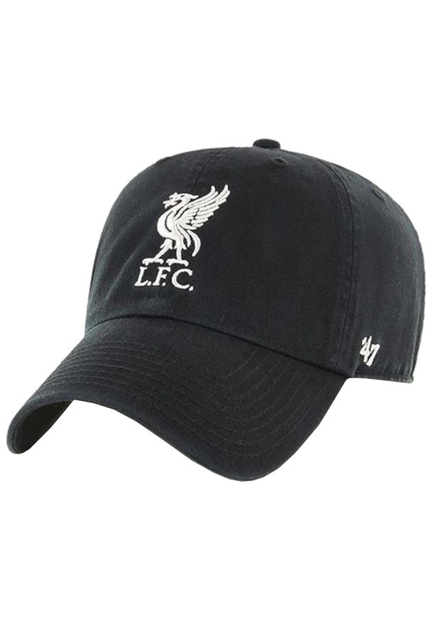 Czapka z daszkiem męska 47 Brand EPL FC Liverpool Cap. Kolor: czarny