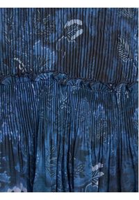 Desigual Bluzka Plise 25WWBW09 Granatowy Regular Fit. Kolor: niebieski. Materiał: syntetyk #3