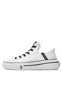 skechers - Skechers Sneakersy Snoop One-Boss Life Canvas 251026/WBK Biały. Kolor: biały #6