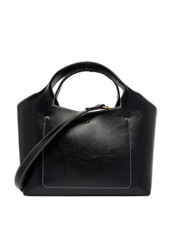 Love Moschino - LOVE MOSCHINO Torebka JC4130PP1OLH0000 Czarny. Kolor: czarny. Materiał: skórzane