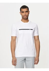 BOSS - Boss T-Shirt Tee 4 50513010 Biały Regular Fit. Kolor: biały. Materiał: bawełna