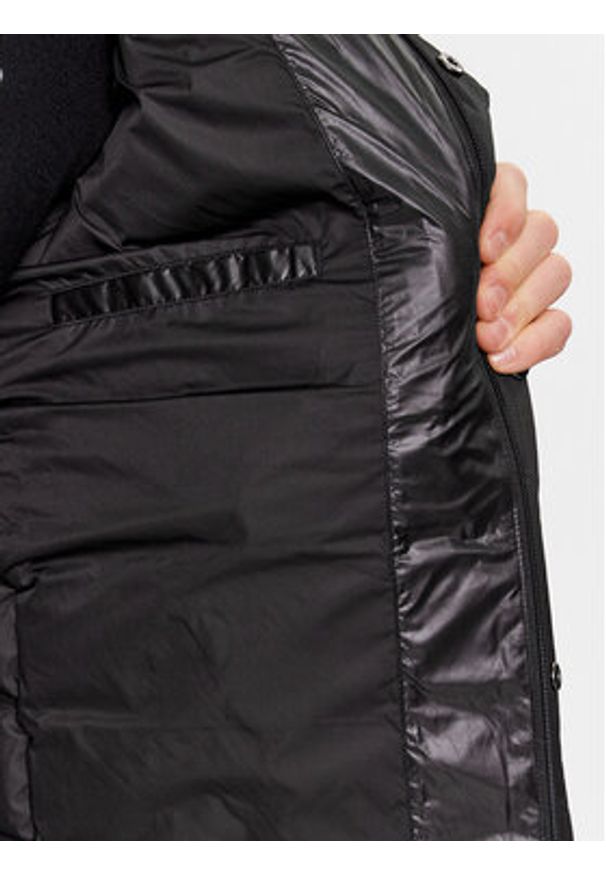 Karl Lagerfeld - KARL LAGERFELD Kurtka zimowa 505028 534593 Czarny Regular Fit. Typ kołnierza: dekolt w karo. Kolor: czarny. Materiał: syntetyk. Sezon: zima