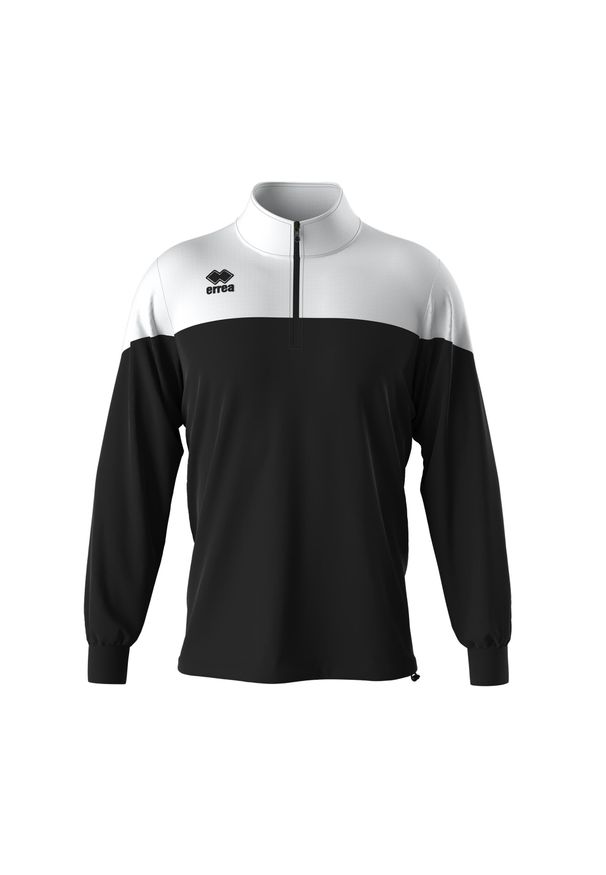 ERREA - Kurtka dresowa Errea Blake. Kolor: czarny, wielokolorowy, biały. Materiał: dresówka. Sport: fitness