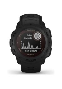 Zegarek sportowy GARMIN Instinct Solar Tactical Edition Czarny. Kolor: czarny. Materiał: włókno. Styl: sportowy #3