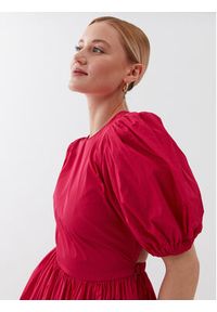 Red Valentino Sukienka koktajlowa 2R3VAGQ51FP Różowy Regular Fit. Kolor: różowy. Materiał: syntetyk. Styl: wizytowy #4