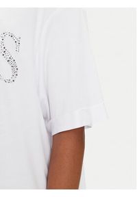 Guess T-Shirt E5GI07 K68D2 Biały Regular Fit. Kolor: biały. Materiał: wiskoza #3