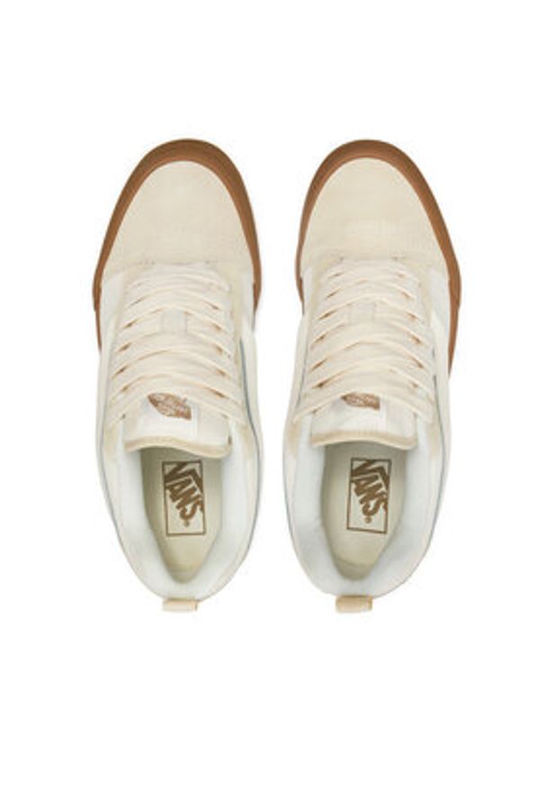 Vans Tenisówki Knu Skool VN0009QCDBS1 Beżowy. Kolor: beżowy. Materiał: materiał