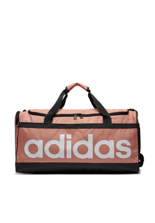 Adidas - adidas Torba Essentials Linear Duffel Bag Medium IL5764 Czerwony. Kolor: czerwony