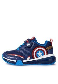 Geox Sneakersy MARVEL J Bayonyc Boy J36FEC 0FU50 C0735 D Granatowy. Kolor: niebieski. Wzór: motyw z bajki