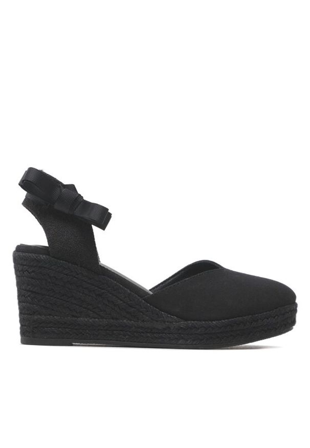 DeeZee Espadryle WS020609-01 Czarny. Kolor: czarny. Materiał: materiał