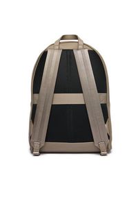 Calvin Klein Plecak Sleek Round LV04D3143G Beżowy. Kolor: beżowy. Materiał: materiał #5