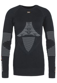 X-Bionic Bielizna termoaktywna górna Energizer 4.0 NGYT06W19W Czarny Slim Fit. Kolor: czarny. Materiał: syntetyk #1