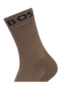 BOSS Zestaw 2 par wysokich skarpet męskich 2P Rs Sport CC 50469747 Kolorowy. Materiał: bawełna, materiał. Wzór: kolorowy