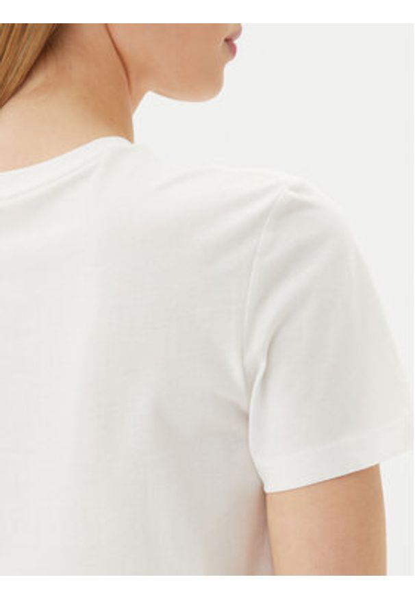 only - ONLY T-Shirt Kita 15349150 Biały Regular Fit. Kolor: biały. Materiał: bawełna