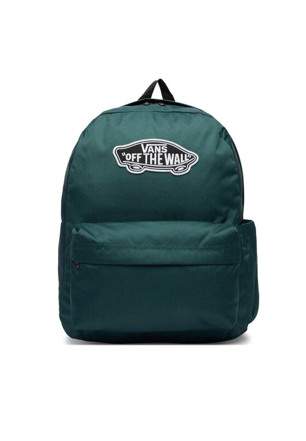 Vans Plecak Old Skool Classic Backpack VN000H4YFRJ1 Zielony. Kolor: zielony. Materiał: materiał