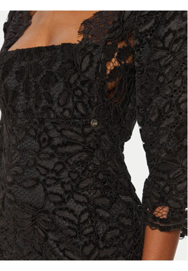 Rinascimento Sukienka koktajlowa CFC0121734003 Czarny Slim Fit. Kolor: czarny. Materiał: syntetyk. Styl: wizytowy