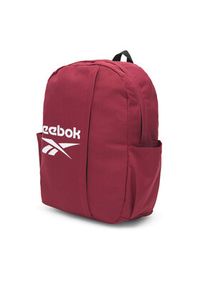 Reebok Plecak RBK-004-CCC-05 Bordowy. Kolor: czerwony. Materiał: materiał #3