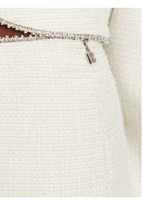 ROTATE Spódnica mini 1136773042 Écru Regular Fit. Materiał: syntetyk