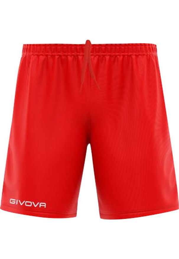 Givova One 4xs Sport Shorts - Oddychający i lekki design. Kolor: czerwony, wielokolorowy. Sport: piłka nożna