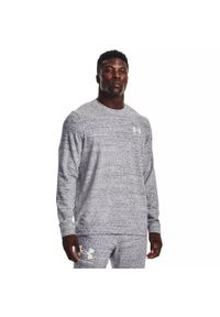 Bluza męska Under Armour RIVAL TERRY LC CREW M. Kolor: szary. Sport: fitness