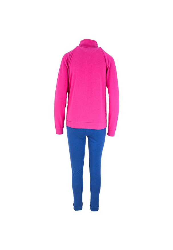 Diadora - Zestaw dresowy damski DIADORA L.TRACKSUIT FZ CORE. Kolor: różowy. Materiał: dresówka