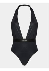 Calvin Klein Swimwear Strój kąpielowy KW0KW02271 Czarny. Kolor: czarny. Materiał: syntetyk #4