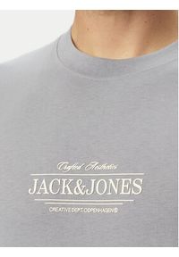 Jack & Jones T-Shirt Cassis 12295049 Niebieski Regular Fit. Kolor: niebieski. Materiał: bawełna #3