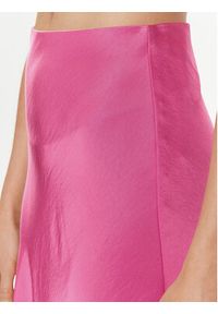 YAS Spódnica midi 26024213 Różowy Regular Fit. Kolor: różowy. Materiał: syntetyk #6
