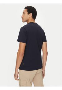 Napapijri T-Shirt Kasba NP0A4HQQ Granatowy Regular Fit. Kolor: niebieski. Materiał: bawełna #5