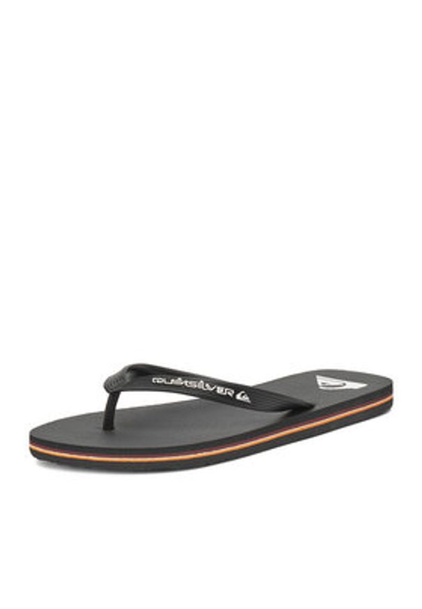 Quiksilver Japonki 839474 Czarny. Kolor: czarny. Materiał: syntetyk