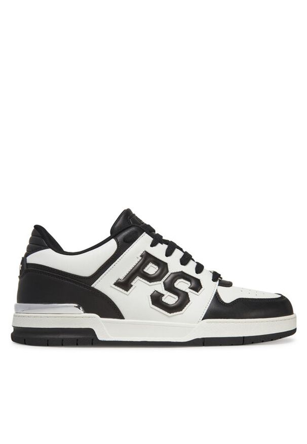 Plein Sport Sneakersy Viper I // GEN.X.05 SAES USC0737 STE003N Biały. Kolor: biały. Materiał: skóra