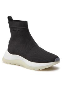 Sneakersy Calvin Klein 2 Piece Sole Sock Boot-Knit HW0HW01338 Ck Black BAX. Kolor: czarny. Materiał: materiał #1