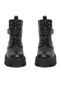 DeeZee Trzewiki KX238825 Czarny. Kolor: czarny. Materiał: materiał #4