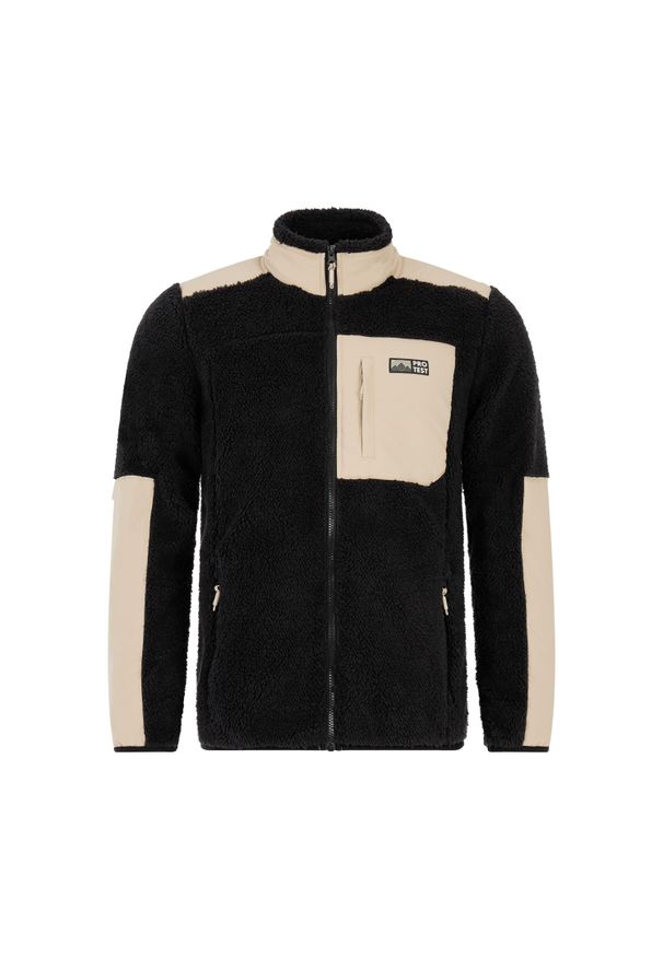 Polar Protest Bleaker. Kolor: czarny. Materiał: polar. Sezon: jesień